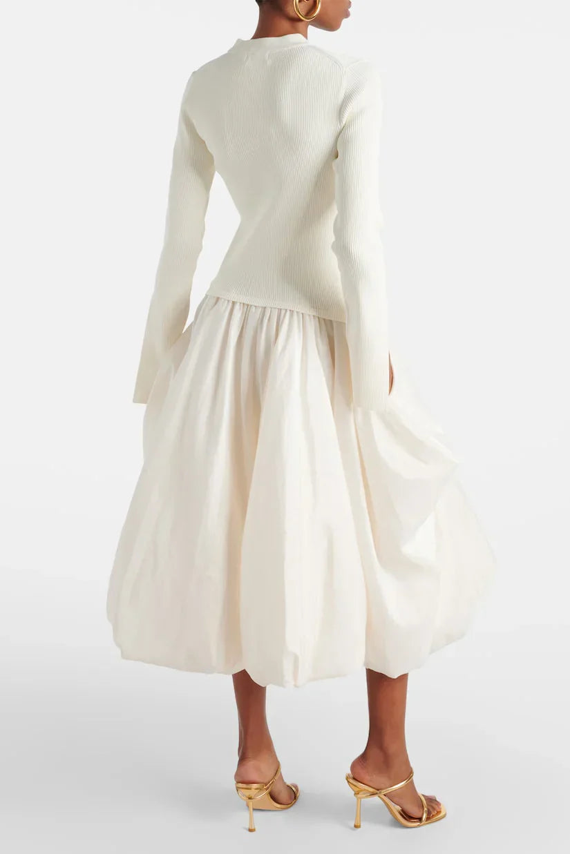 Kenlie | Bubble Skirt Midi-Dress