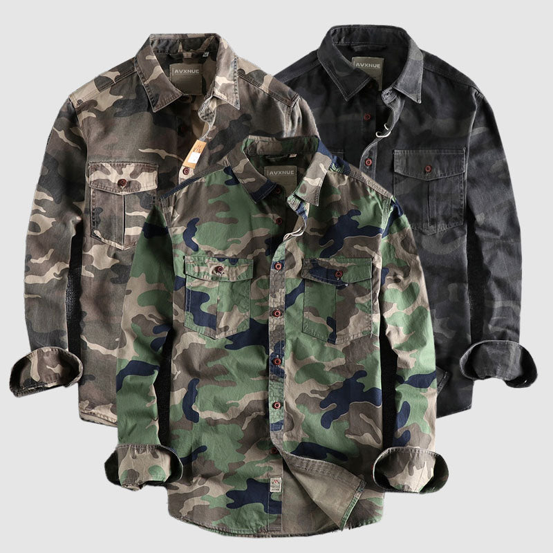 Predator Camouflage Long-Sleeve Shirt