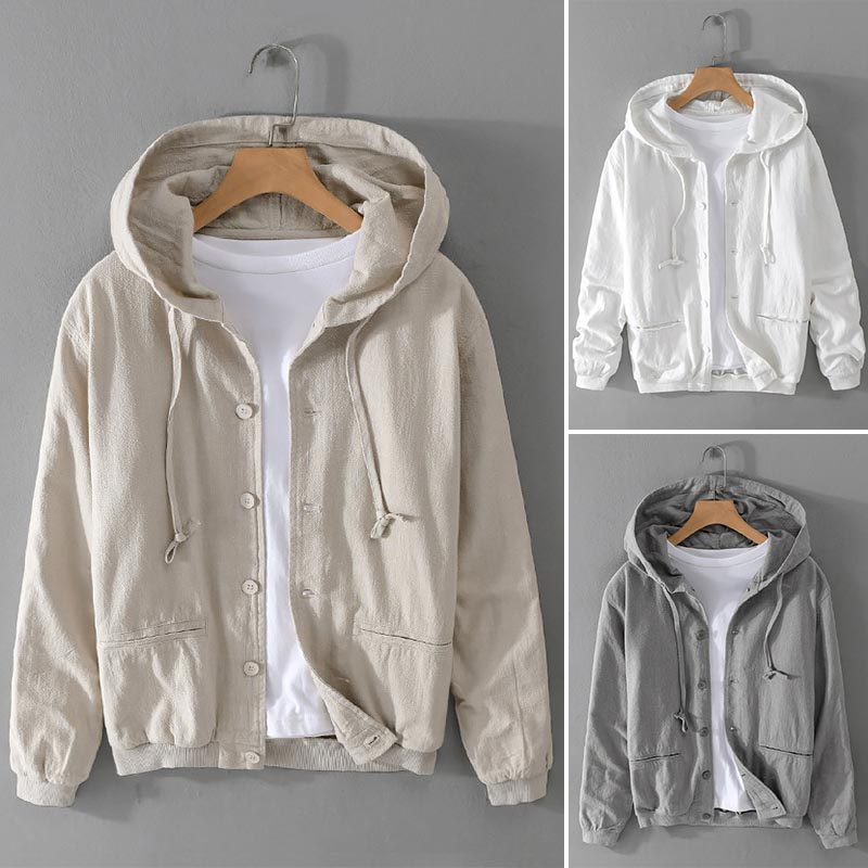 Remy-Doir Premium Linen Hoodie