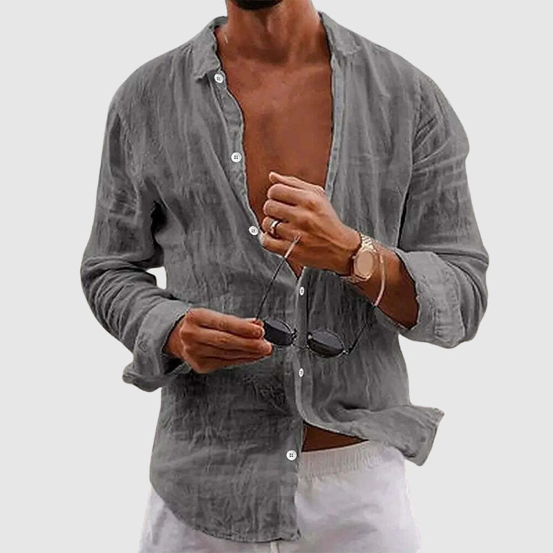 René Laurent Linen Shirt