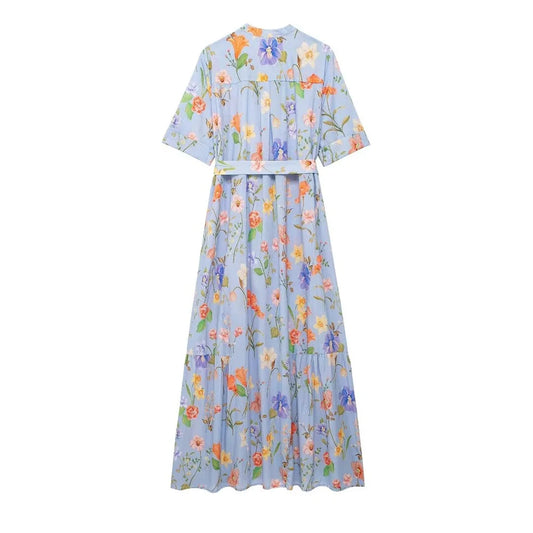 Elysian Bloom Flower Print Dress