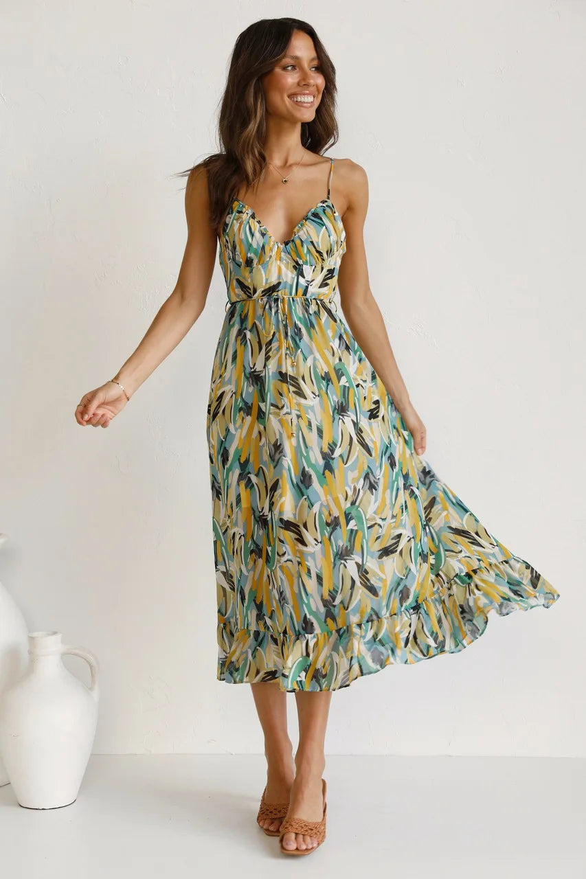 Nala | Printed Sun Dress