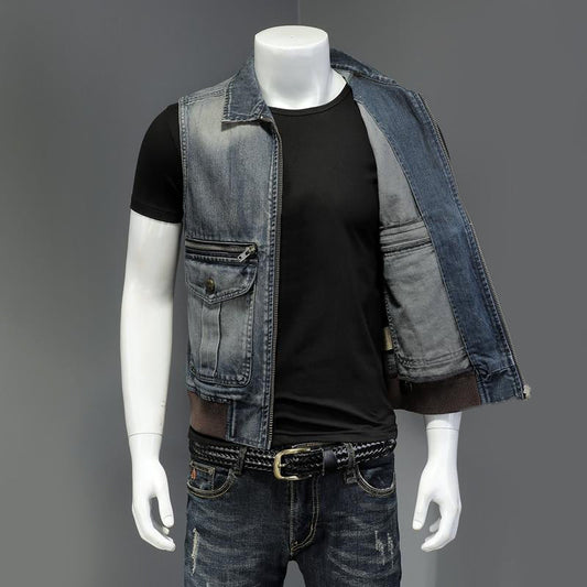 Savage Denim Vest