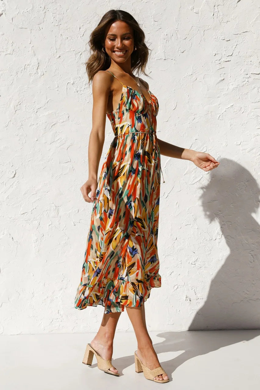 Nala | Printed Sun Dress