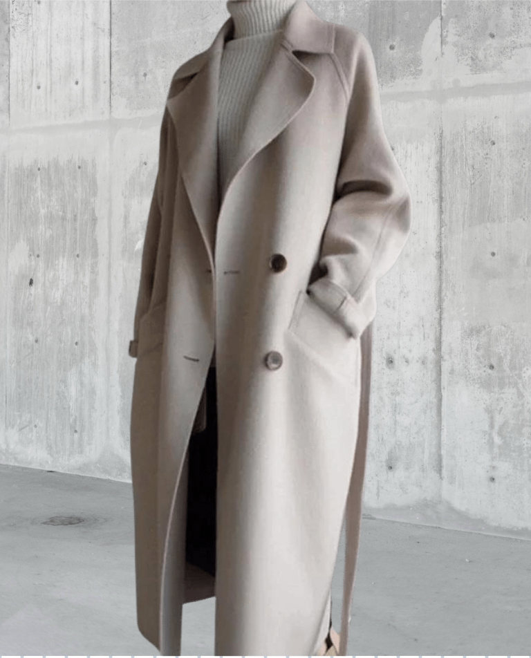 Valentina | Longline Wool Coat