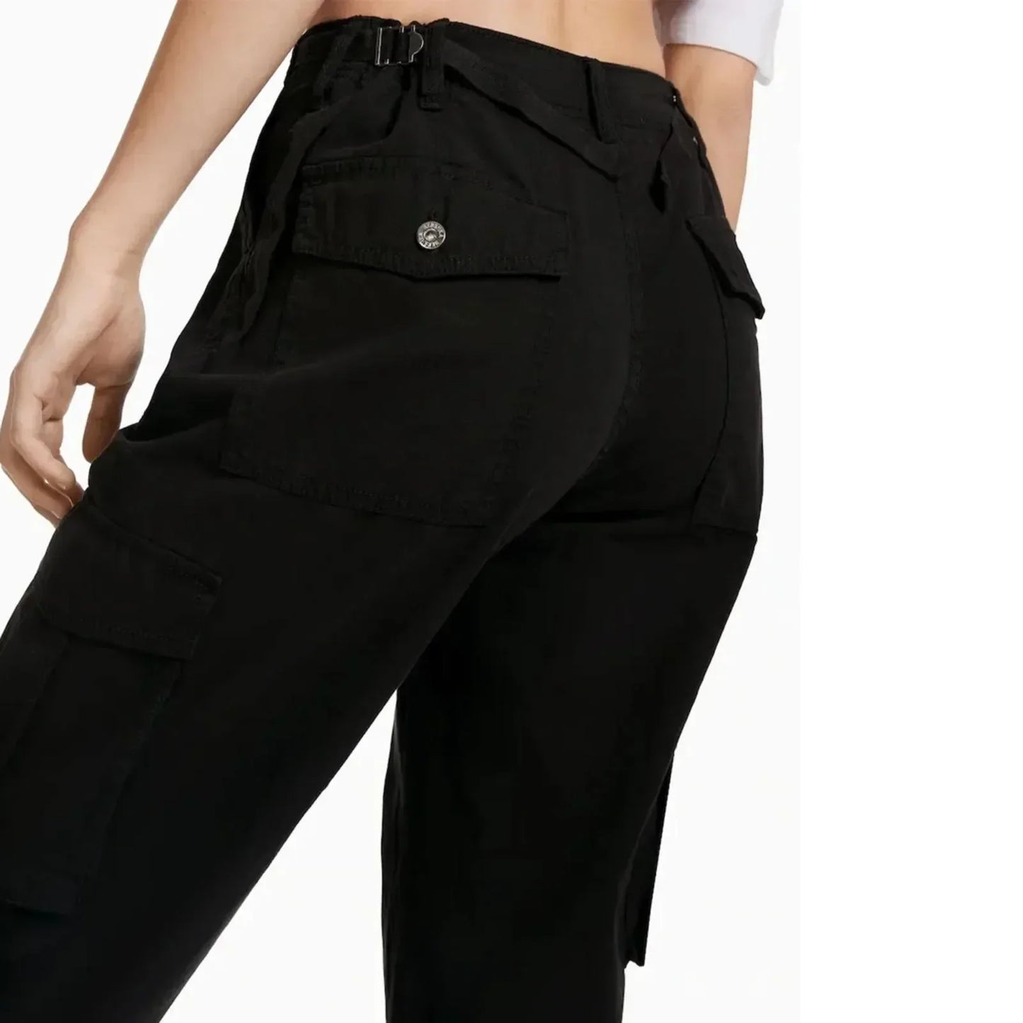 Milly | Adjustable Waist Cargo Pants