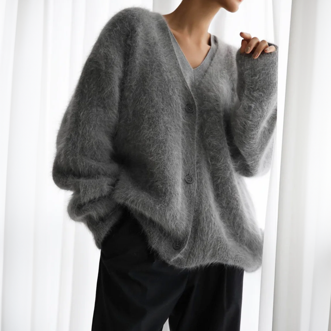 Crystal | Cashmere Cardigan