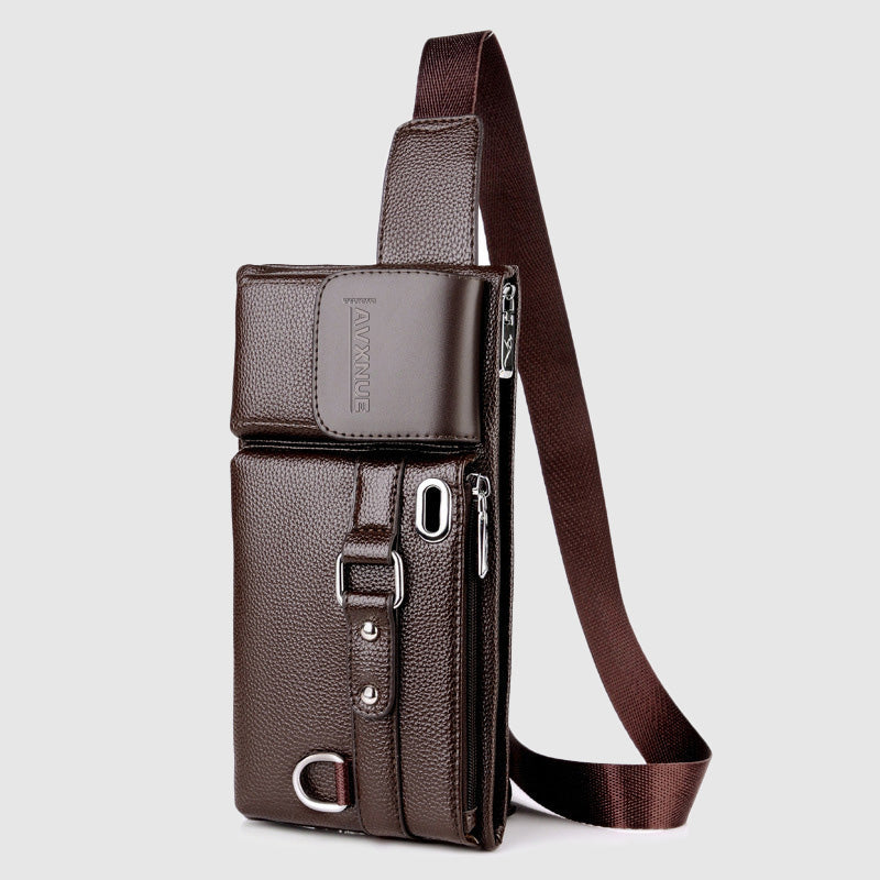 Traveler Leather Waist Bag