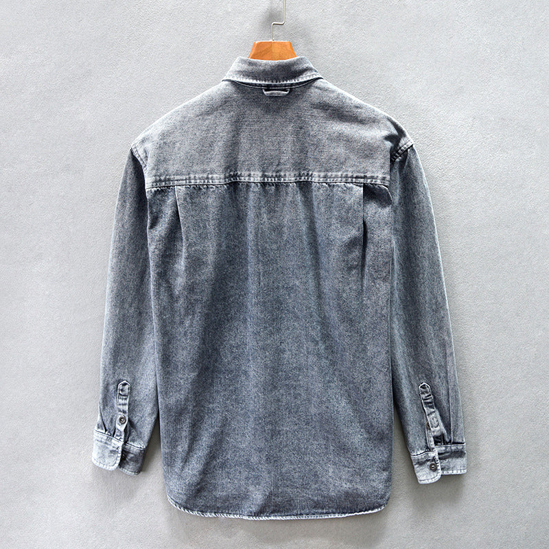 Trucker Washed Denim Shirt