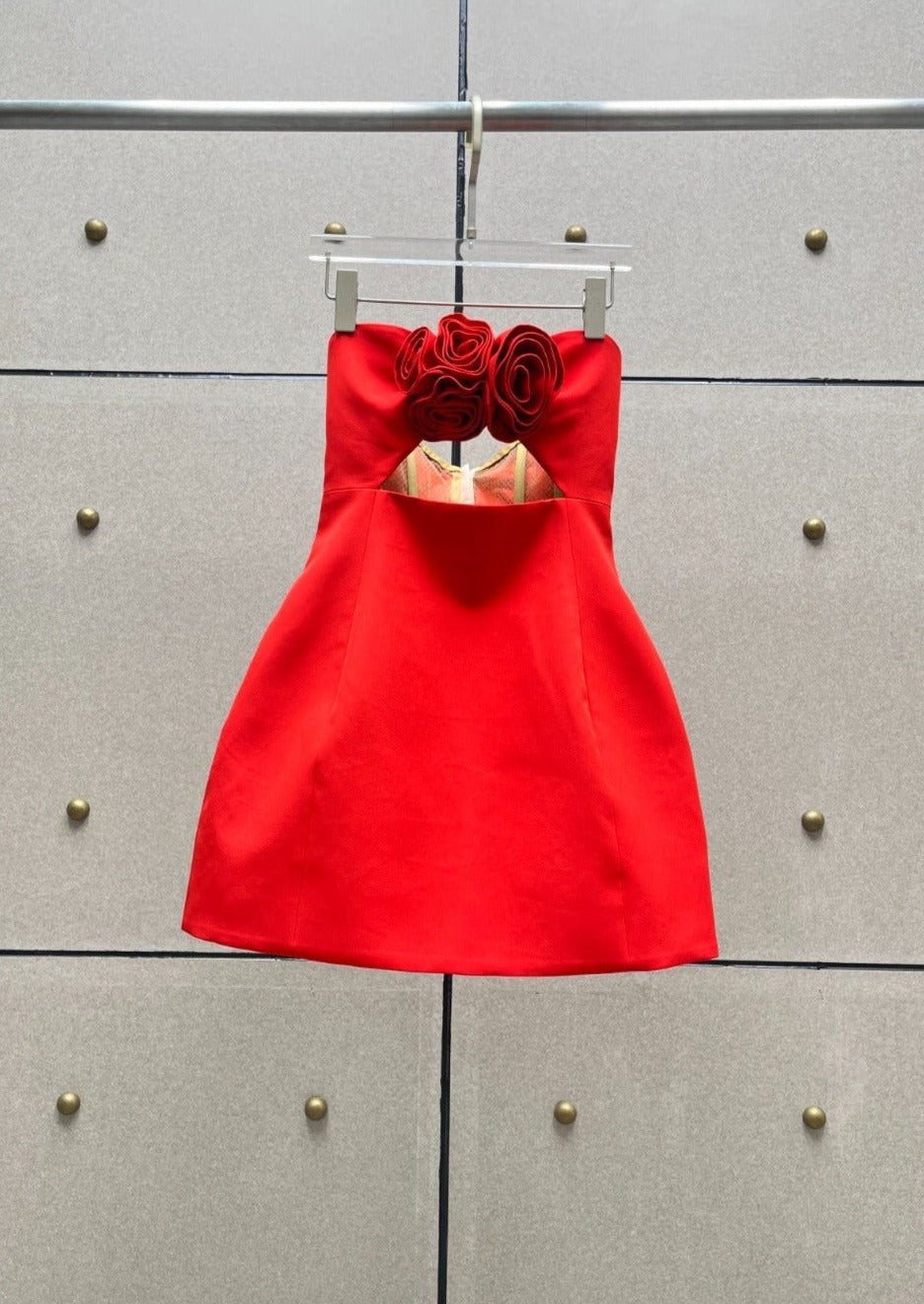 Valencia Dress - Red