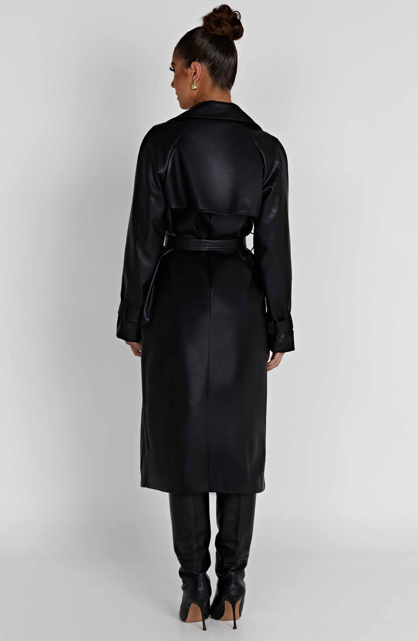 THEA TRENCH COAT - BLACK