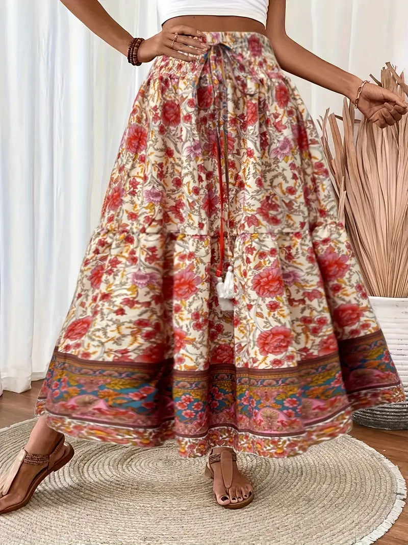 Layla | Stunning Shirred Waist Skirt