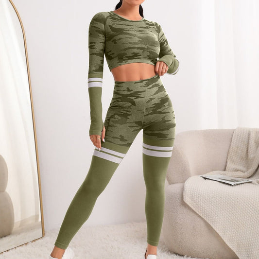 Alexis | Activewear Camo Set