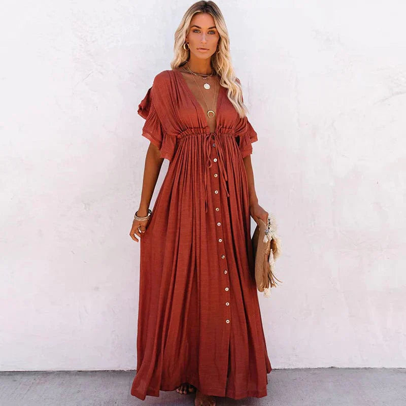 Sierra | Women's Boho Maxi Dress | Long Dress