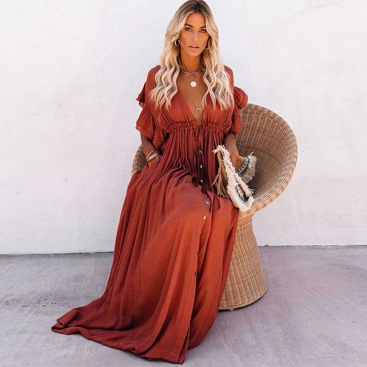 Sierra | Women's Boho Maxi Dress | Long Dress