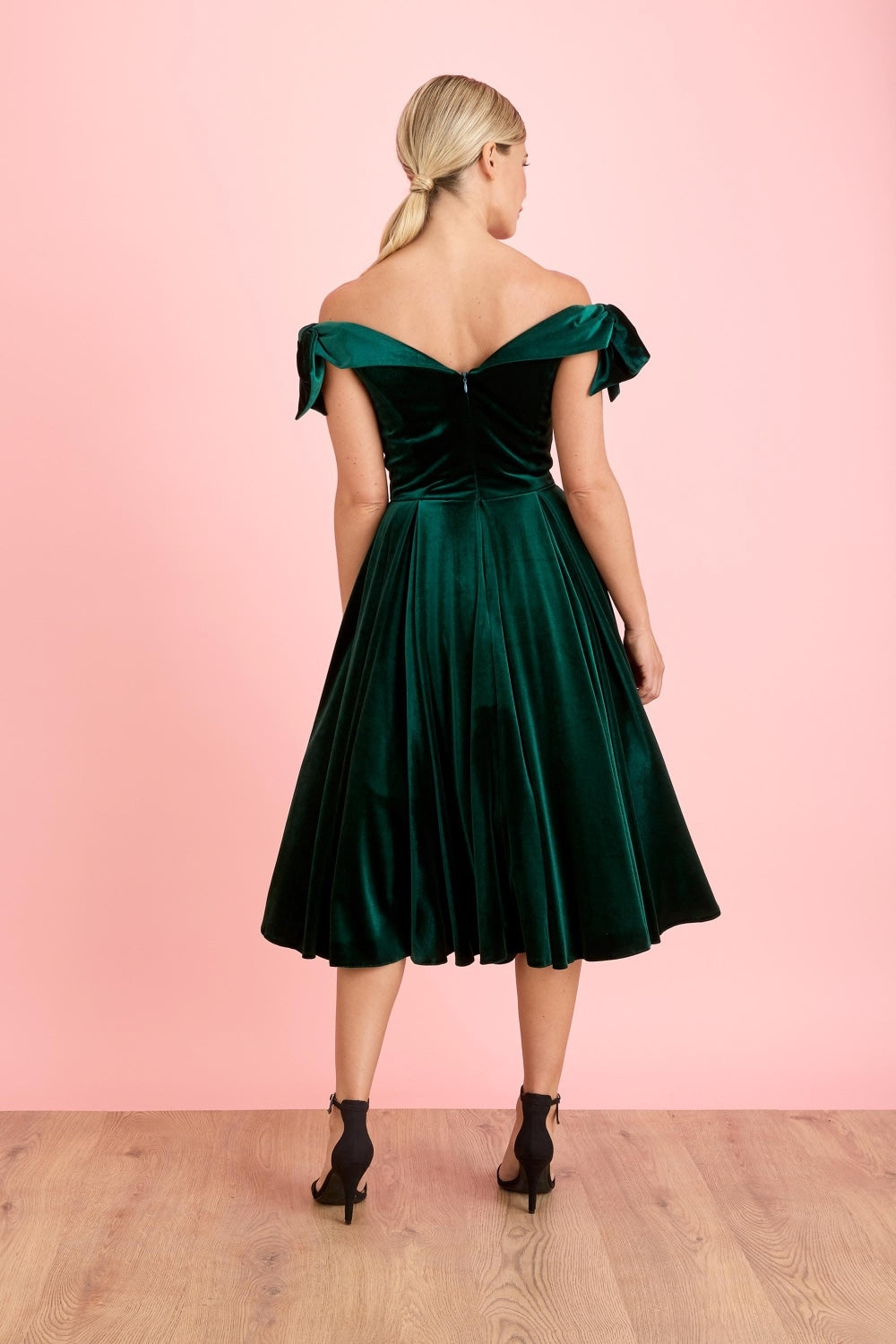 Milly Velvet Prom Dress